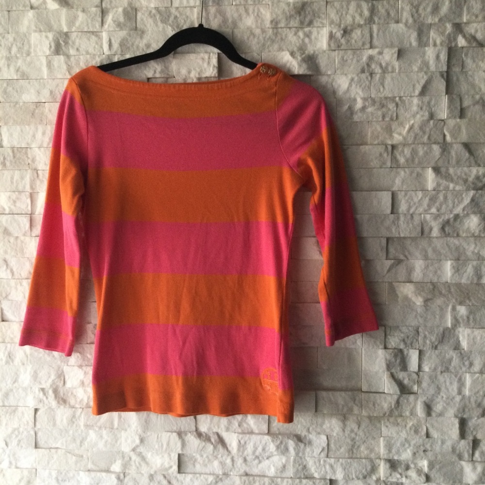 Tory Burch Boat Neck Top